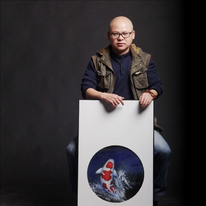 劉金明（國瓷紅葉畫(huà)院高級畫(huà)師）